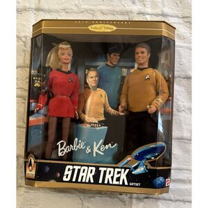 Barbie & Ken Star Trek Gift Set 30th Anniversary Collector Edition NRFB* 1996